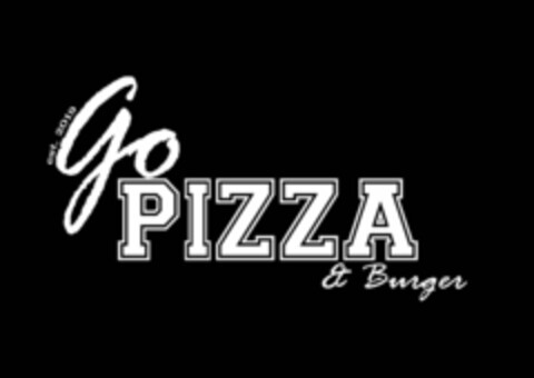 GoPIZZA & Burger Logo (DPMA, 11/14/2018)