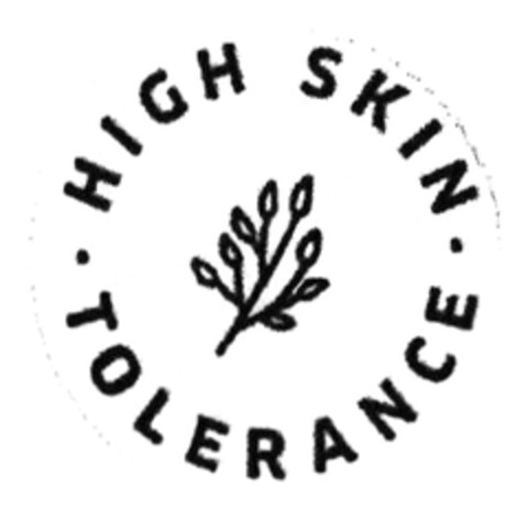 HIGH SKIN TOLERANCE Logo (DPMA, 15.07.2019)
