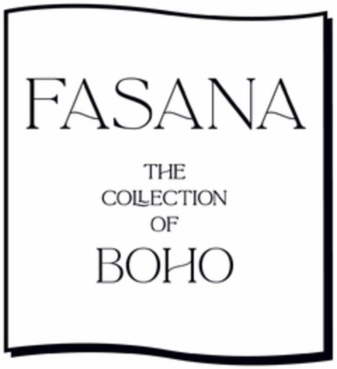 FASANA THE COLLECTION OF BOHO Logo (DPMA, 03.12.2020)