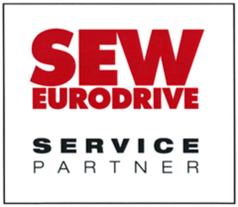 SEW EURODRIVE SERVICE PARTNER Logo (DPMA, 11.11.2021)