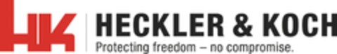 HK HECKLER & KOCH Protecting freedom - no compromise. Logo (DPMA, 18.05.2022)