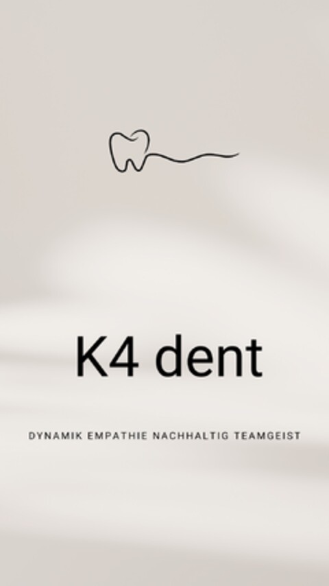 K4 dent DYNAMIK EMPATHIE NACHHALTIG TEAMGEIST Logo (DPMA, 08/04/2024)