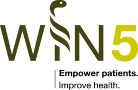 WIN5 Empower patients. Improve health. Logo (DPMA, 24.03.2025)