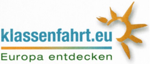 klassenfahrt.eu Europa entdecken Logo (DPMA, 12/07/2005)