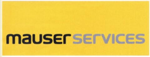 mauser services Logo (DPMA, 06.04.2006)