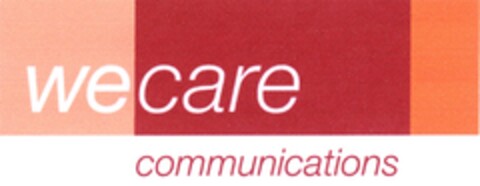 we care communications Logo (DPMA, 26.04.2007)