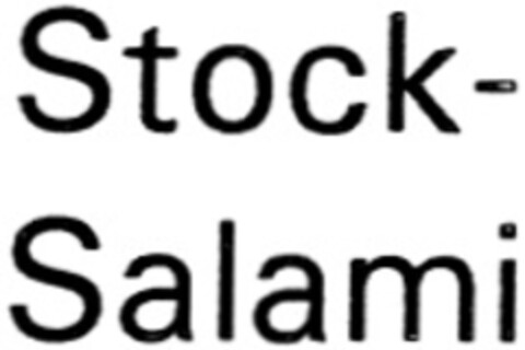 Stock-Salami Logo (DPMA, 13.08.2007)