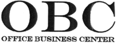 OBC OFFICE BUSINESS CENTER Logo (DPMA, 07/24/2007)