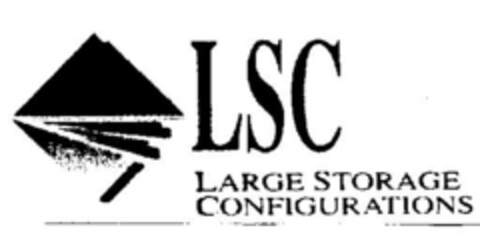 LSC LARGE STORAGE CONFIGURATIONS Logo (DPMA, 14.07.1995)