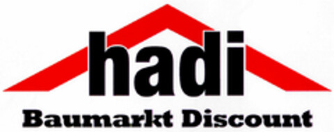 hadi Baumarkt Discount Logo (DPMA, 25.06.1996)
