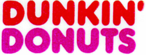 DUNKIN' DONUTS Logo (DPMA, 23.12.1997)