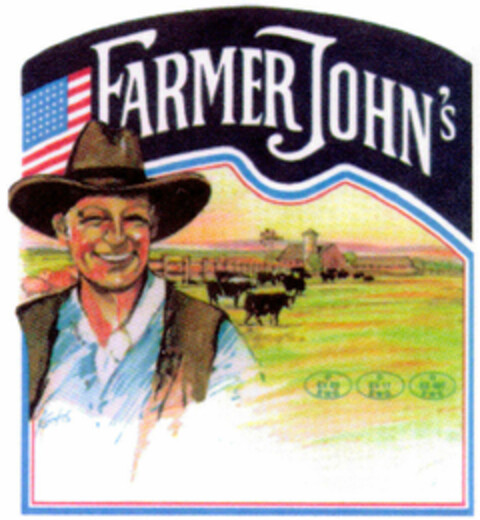 FARMER JOHN'S Logo (DPMA, 04.03.1998)