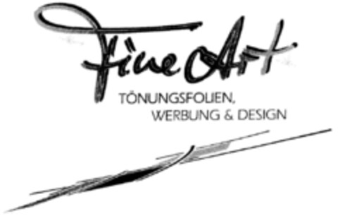 Fine Art TÖNUNGSFOLIEN, WERBUNG & DESIGN Logo (DPMA, 05.06.1999)