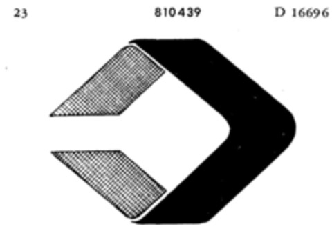 810439 Logo (DPMA, 02/21/1964)