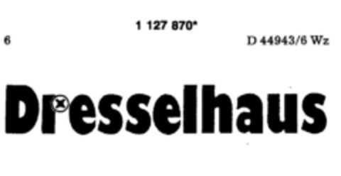 Dresselhaus Logo (DPMA, 21.07.1988)