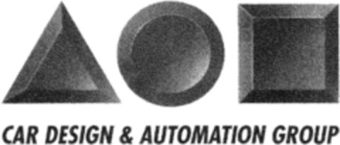 CAR DESIGN&AUTOMATION GROUP Logo (DPMA, 23.11.1990)