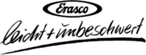 Erasco leicht + unbeschwert Logo (DPMA, 15.09.1993)