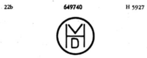 VDH Logo (DPMA, 16.03.1953)