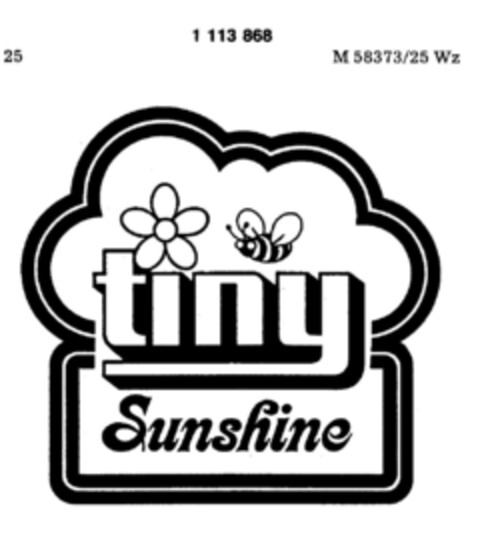tiny Sunshine Logo (DPMA, 10.04.1986)