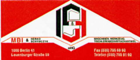 MBI HERKO & SCHYMCZYK Logo (DPMA, 27.03.1991)