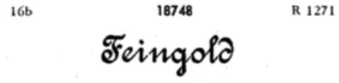 Feingold Logo (DPMA, 09.04.1896)
