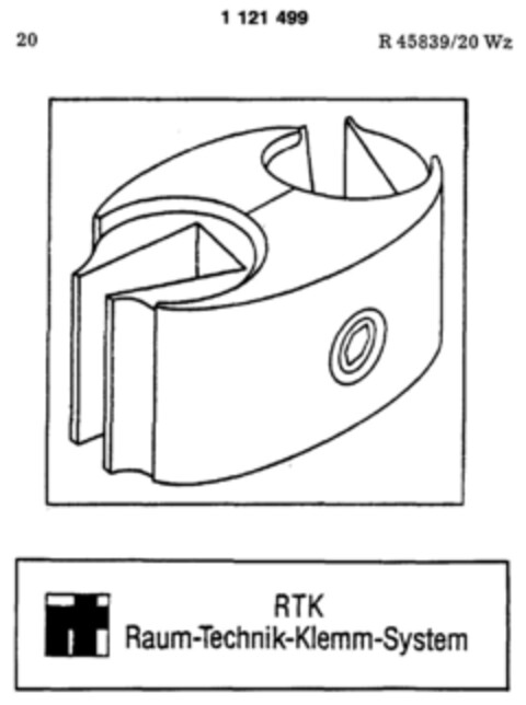 RTK Raum-Technik-Klemm-System Logo (DPMA, 19.09.1987)