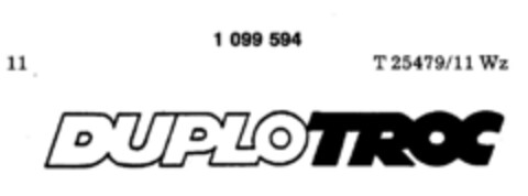DUPLOTROC Logo (DPMA, 25.04.1986)