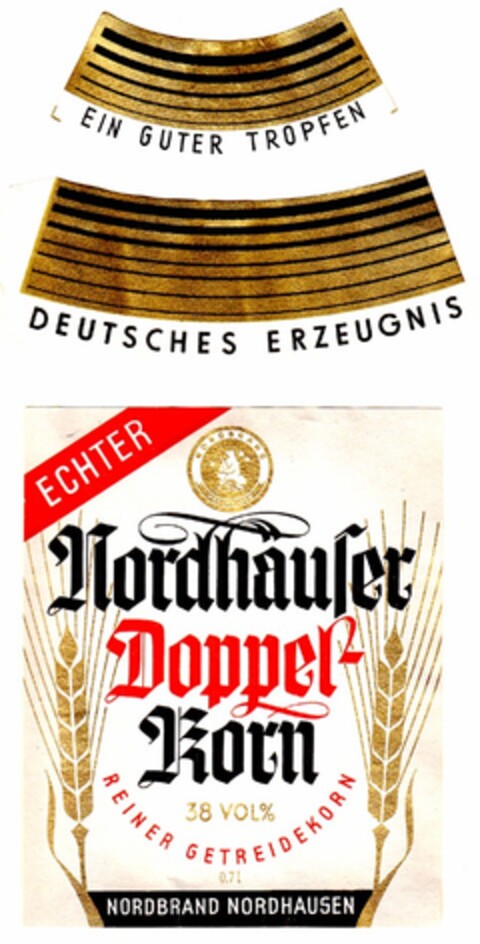 Nordhäuser Doppel-Korn Logo (DPMA, 01/02/1968)