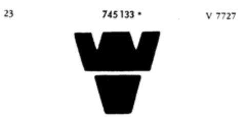 WV Logo (DPMA, 18.11.1960)