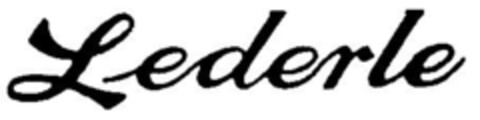 Lederle Logo (DPMA, 09.08.1954)