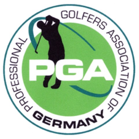 GOLFERS ASSOCIATION OF GERMANY PROFESSIONAL PGA Logo (DPMA, 12.02.2008)