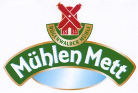RÜGENWALDER MÜHLE Mühlen Mett Logo (DPMA, 02.07.2008)