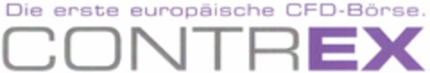 Die erste europäische CFD-Börse. CONTREX Logo (DPMA, 21.04.2009)