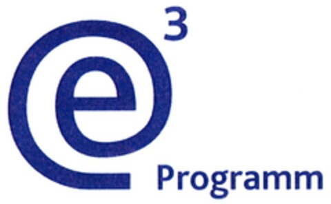 e³ Programm Logo (DPMA, 05.05.2010)