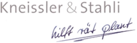 Kneissler & Stahli hilft rät plant Logo (DPMA, 24.09.2011)