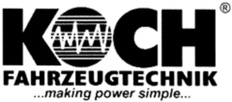 KOCH FAHRZEUGTECHNIK Logo (DPMA, 03/13/2013)