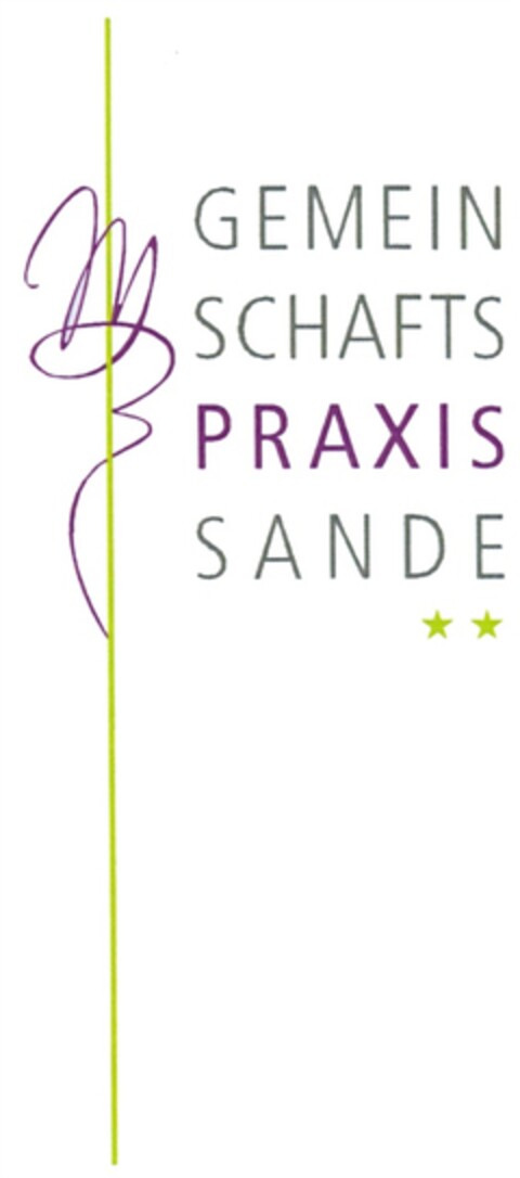 GEMEINSCHAFTSPRAXIS SANDE Logo (DPMA, 23.03.2013)