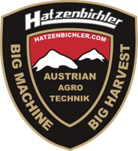 Hatzenbichler AUSTRIAN AGRO TECHNIK BIG MACHINE BIG HARVEST Logo (DPMA, 29.08.2014)