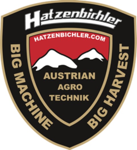 Hatzenbichler AUSTRIAN AGRO TECHNIK BIG MACHINE BIG HARVEST Logo (DPMA, 08/29/2014)