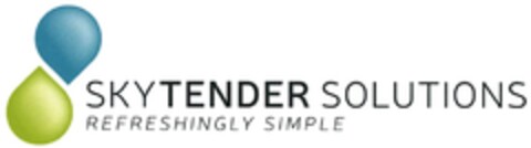 SKY TENDER SOLUTIONS REFRESHINGLY SIMPLE Logo (DPMA, 17.07.2015)
