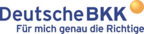 Deutsche BKK Für mich genau die Richtige Logo (DPMA, 04/02/2015)