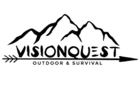 VISIONQUEST OUTDOOR & SURVIVAL Logo (DPMA, 08.01.2018)