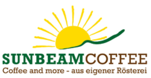 SUNBEAMCOFFEE Coffee and more - aus eigener Rösterei Logo (DPMA, 08.01.2019)