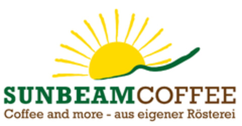 SUNBEAMCOFFEE Coffee and more - aus eigener Rösterei Logo (DPMA, 01/08/2019)