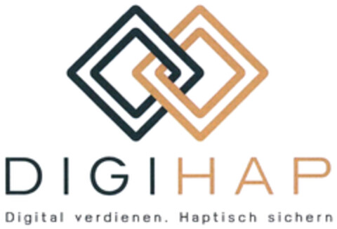 DIGIHAP Digital verdienen. Haptisch sichern Logo (DPMA, 14.01.2021)