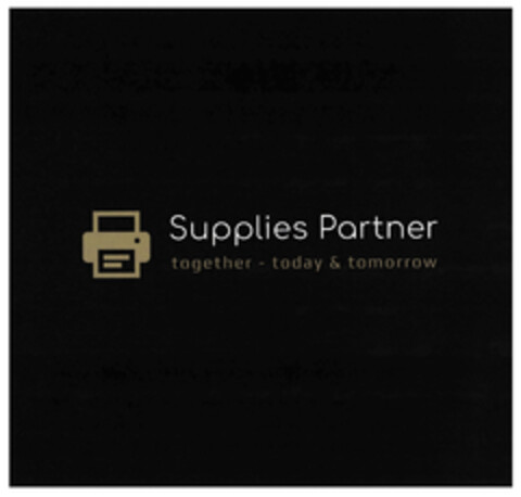 Supplies Partner together - today & tomorrow Logo (DPMA, 12.03.2021)