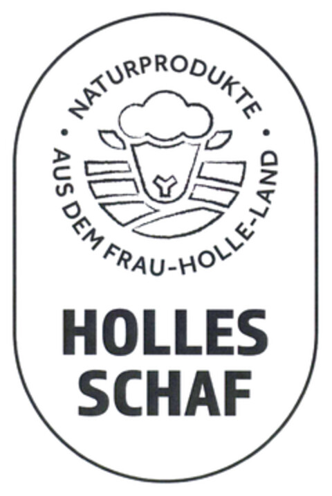 HOLLES SCHAF · NATURPRODUKTE · AUS DEM FRAU-HOLLE-LAND Logo (DPMA, 23.03.2021)