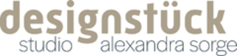 designstück studio alexandra sorge Logo (DPMA, 01/20/2022)