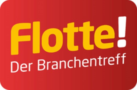 Flotte! Der Branchentreff Logo (DPMA, 02/24/2022)