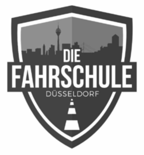 DIE FAHRSCHULE DÜSSELDORF Logo (DPMA, 15.03.2024)
